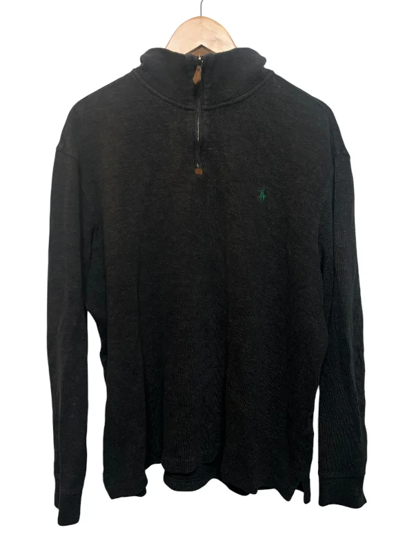 Weekend Specials Just for You Polo Ralph Lauren Mens Grey Quarter Zip (Size XL)