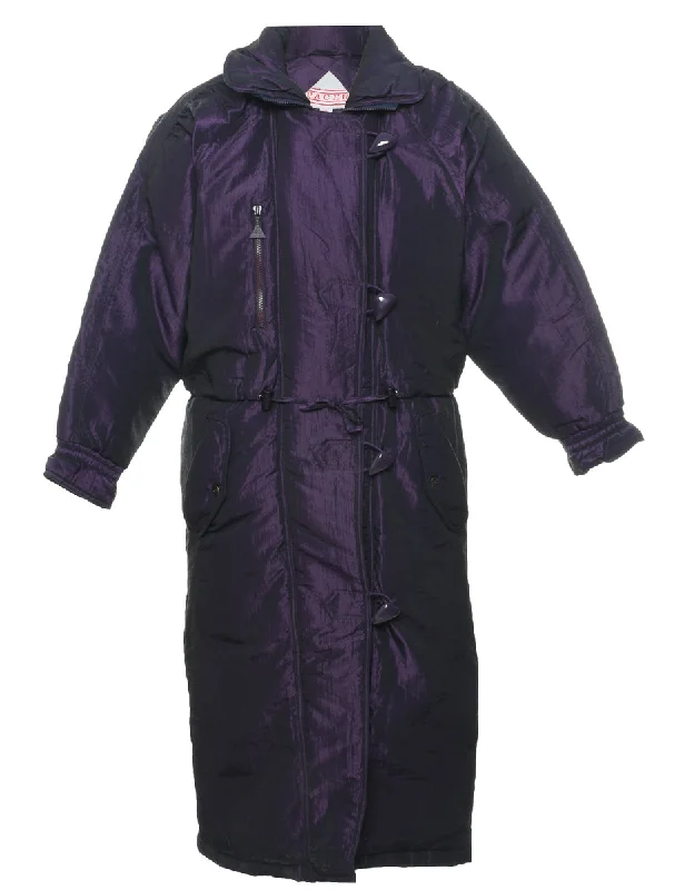 Weekend Savings Delight Purple Coat - L