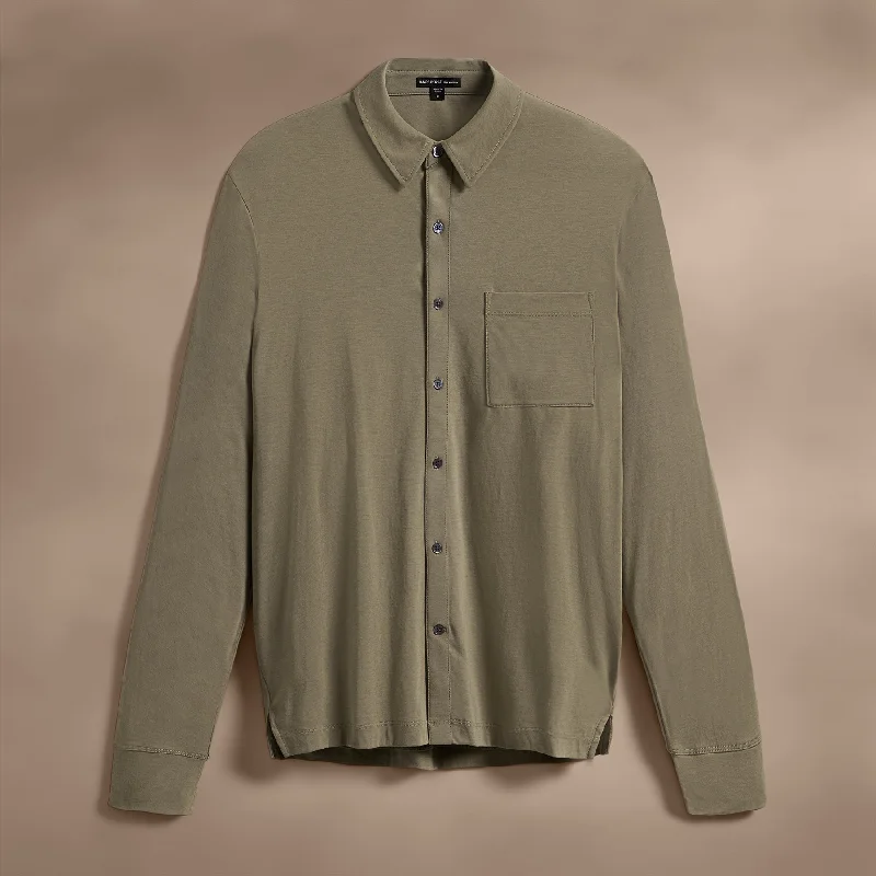 New Deal Clean Finish Jersey Shirt - Peet