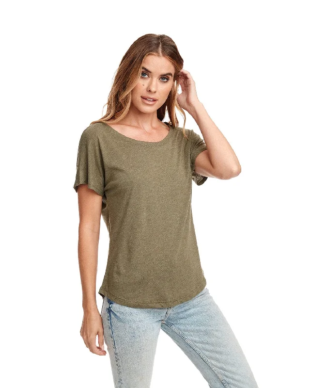 Epic Value Next Level Ladies Triblend Dolman | Military Green