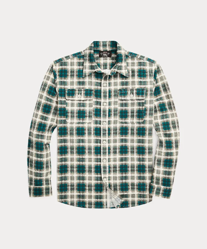 Weekend Specials to Cherish MATLOCK WS-LONG SLEEVE-SPORT SHIRT COTTON CHAMOIS