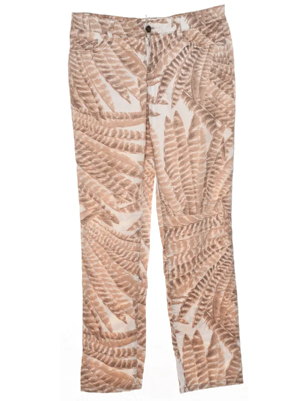 Weekend Bargains Galore Ralph Lauren Leafy Print Trousers - W30 L31