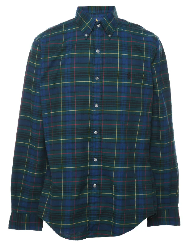 Final Clearance Ralph Lauren Checked Shirt - M