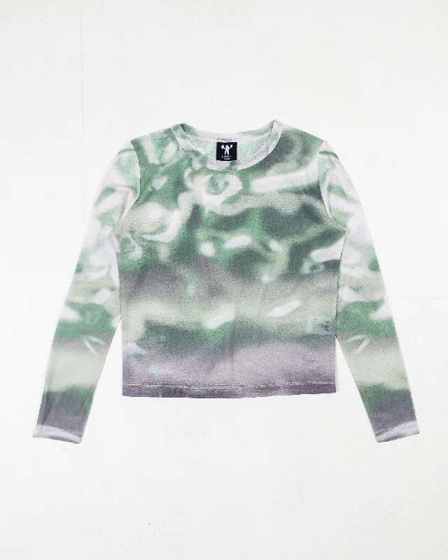 Weekend Offers That Please Immersion Mesh Top