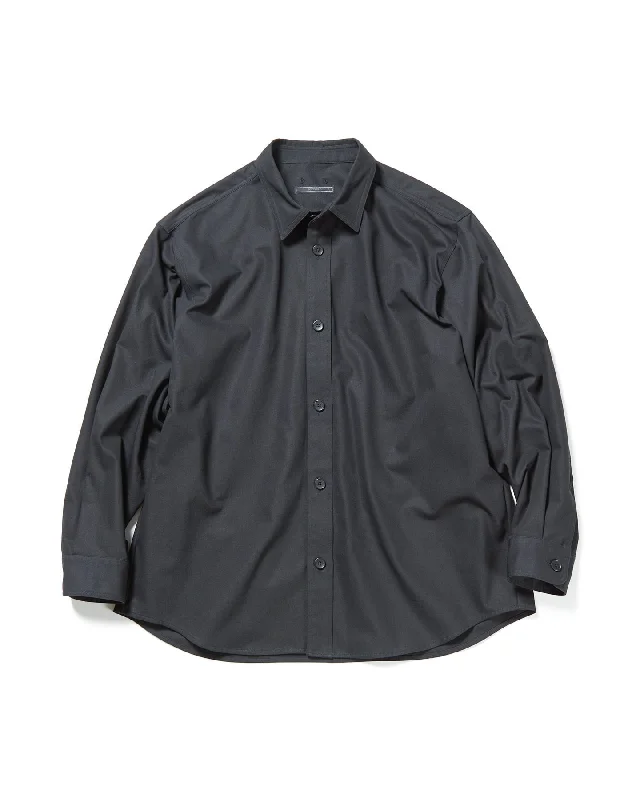 Weekend Specials to Cherish HIGH TWISTED LIGHT TWILL OVERSIZED SHIRT