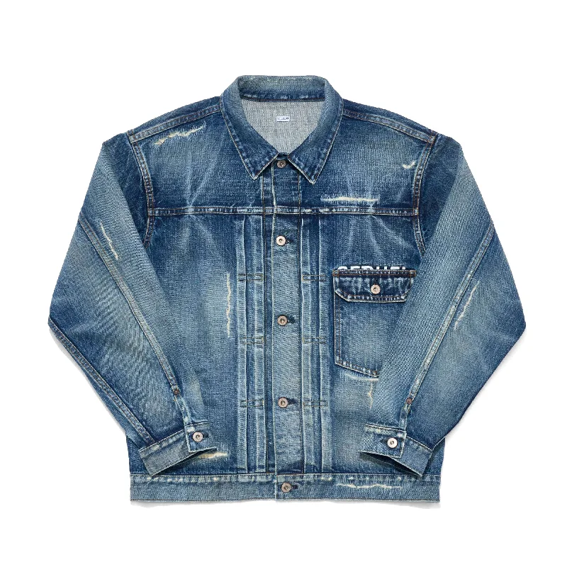 Weekend Sale: Don't Miss Out "FRAGMENT × SEQUEL" DAMAGE DENIM JACKET