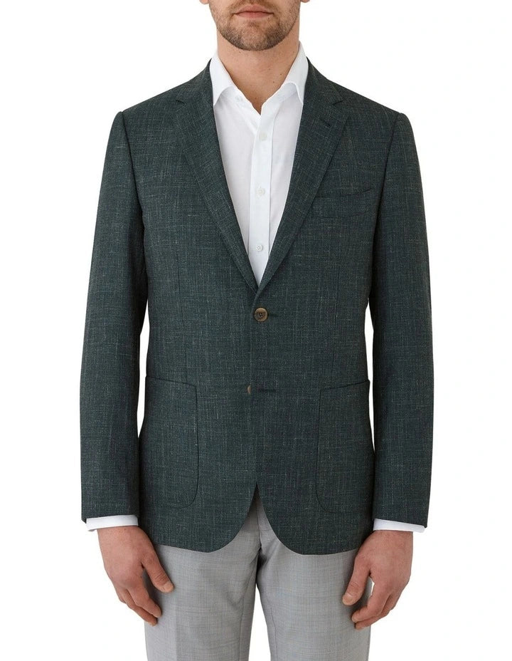 Steal Deal Dom Bagnato - Daniele Merino Wool Sportscoat - Green