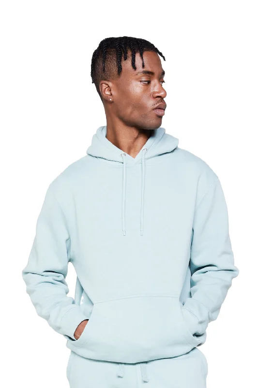 Weekend Shopping Extravaganza Lane Seven Mens Premium Hooded Sweatshirt Hoodie w/ Pouch Pocket - Seafoam Blue Weekend Shopping Extravaganza Lane Seven Mens Premium Hooded Sweatshirt Hoodie w/ Pouch Pocket - Seafoam Blue