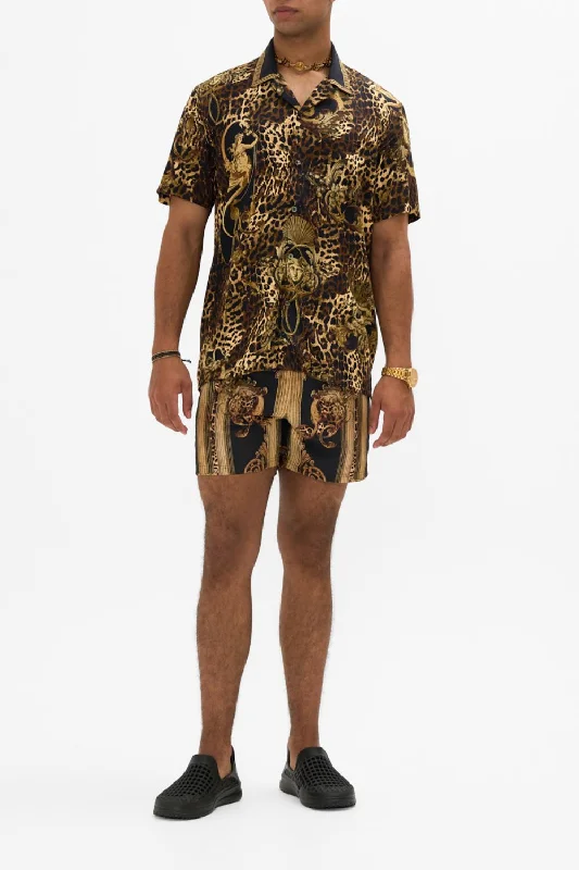 Weekend Savings Sensation SHORT SLEEVE CAMP COLLARED SHIRT ERA OF EMPIRES