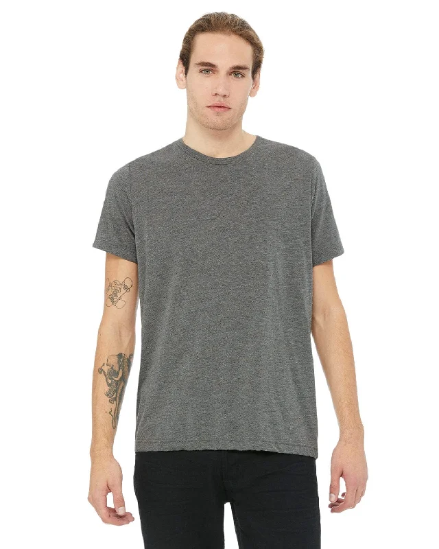 Exclusive Offer Bella+Canvas Mens Poly-Cotton Short Sleeve T-Shirt | Dp Htr Speckled Exclusive Offer Bella+Canvas Mens Poly-Cotton Short Sleeve T-Shirt | Dp Htr Speckled