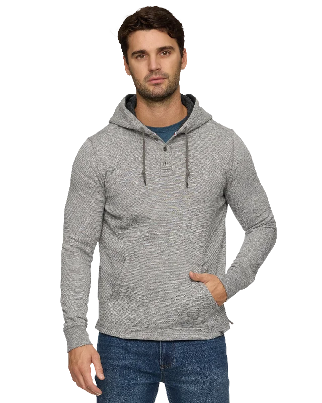 Weekend Specials to Celebrate SOUTHOLD HEATHERED SLUB HOODED HENLEY