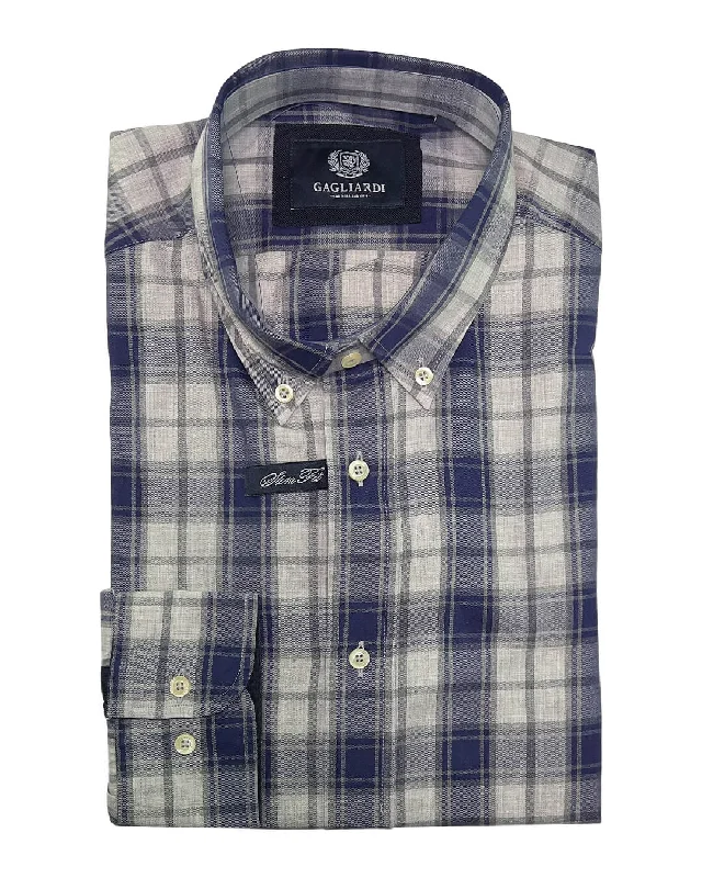 Buttondown Navy Shirt