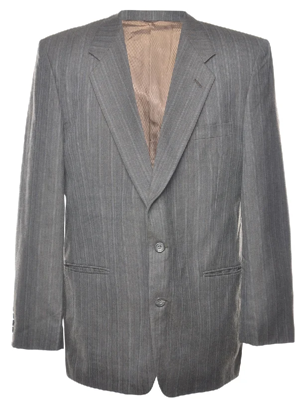 Weekend Extravaganza: Shop Now Pinstriped Blazer - L
