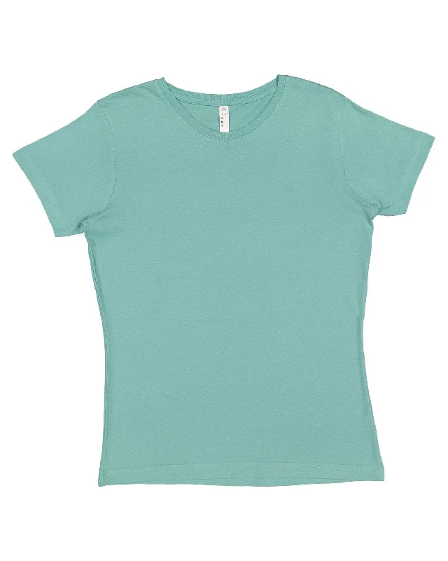 LAT Ladies Fine Jersey Longer Length T-Shirt | Saltwater