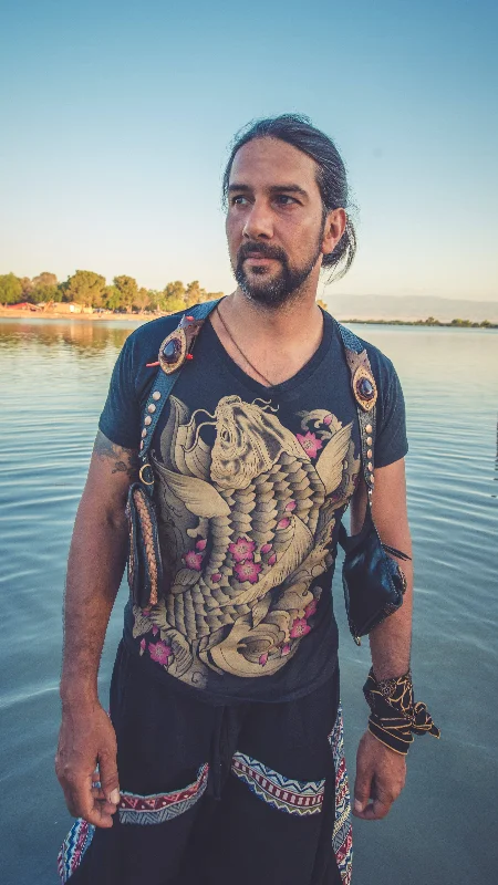 Weekend Deals to Make You Smile Koi Thai V-Neck T-Shirt