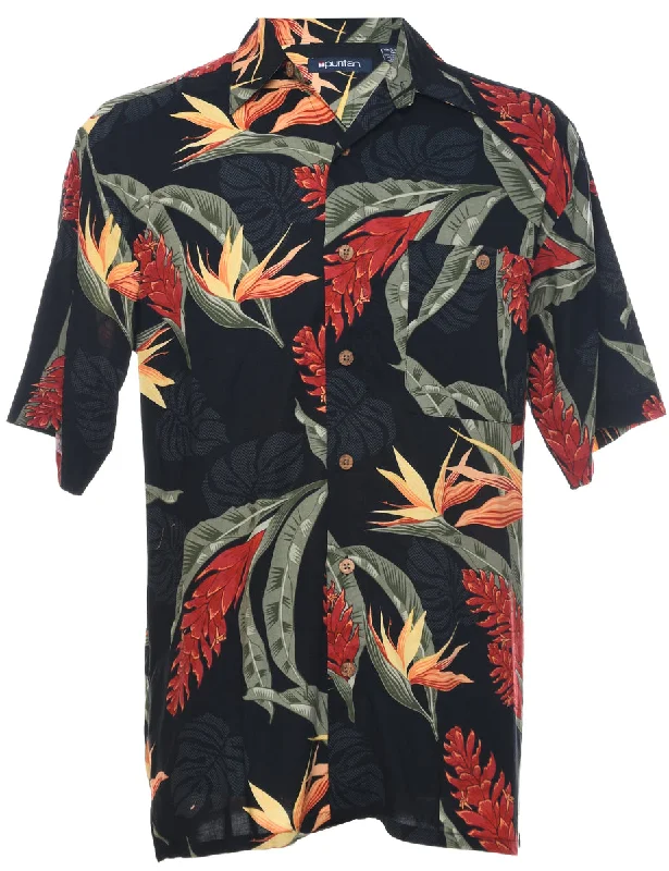 Savings Soar This Weekend Puritan Hawaiian Shirt - S