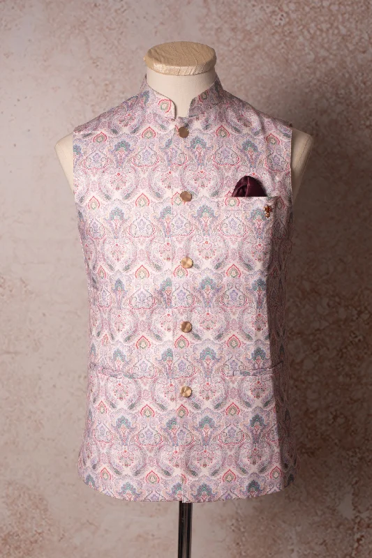 Deal Alert Paisley print waistcoat N9_2137