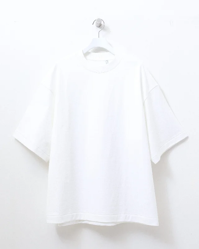 Massive Deal Suvin Supima Tube Halfsleeve Tee Heavy WHITE