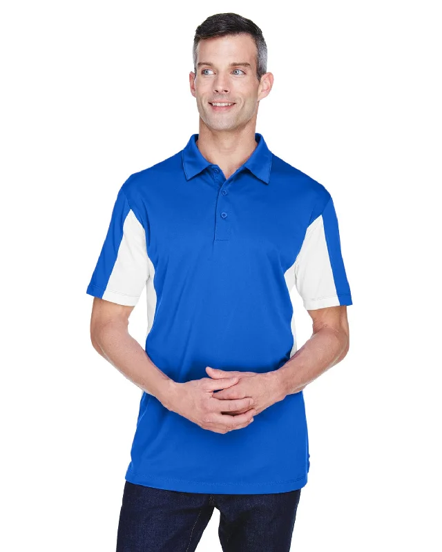 Weekend Deals to Make You Happy Harriton Side Block Micro-Pique Polo Shirt | True Royal/ Wht Weekend Deals to Make You Happy Harriton Side Block Micro-Pique Polo Shirt | True Royal/ Wht
