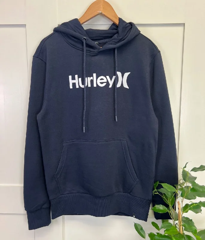 Amazing Value Navy Hurley One & Only Hoodie