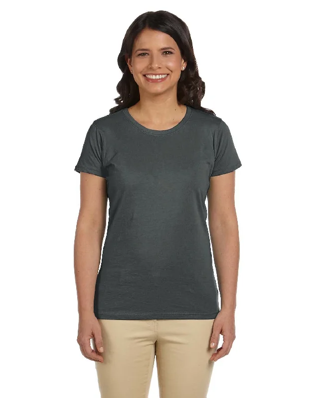 Weekend Offers That Impress Econscious Ladies Organic Cotton Short Sleeve T-Shirt | Charcoal