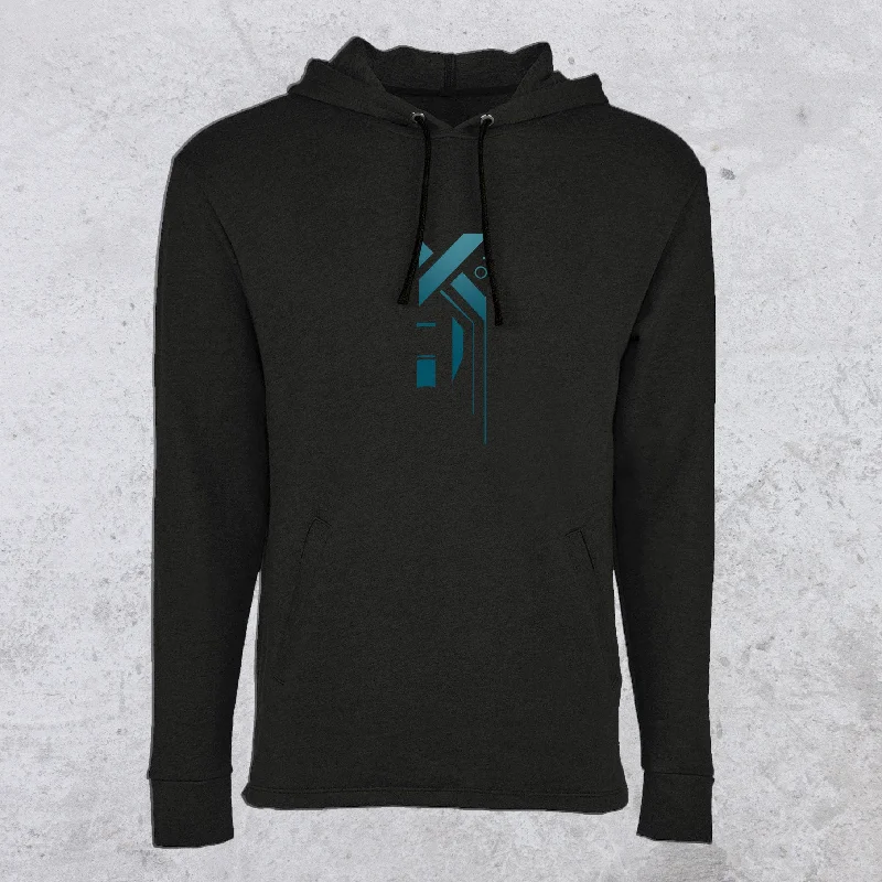 Weekend Specials to Indulge In Cerulean Welted Pullover Hoodie by Threyda