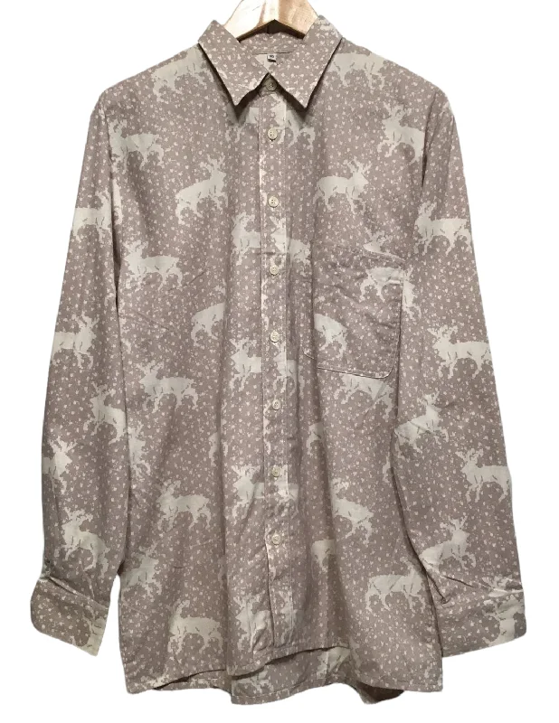 Price Drop Deer Pattern 70’s Shirt (Size M)