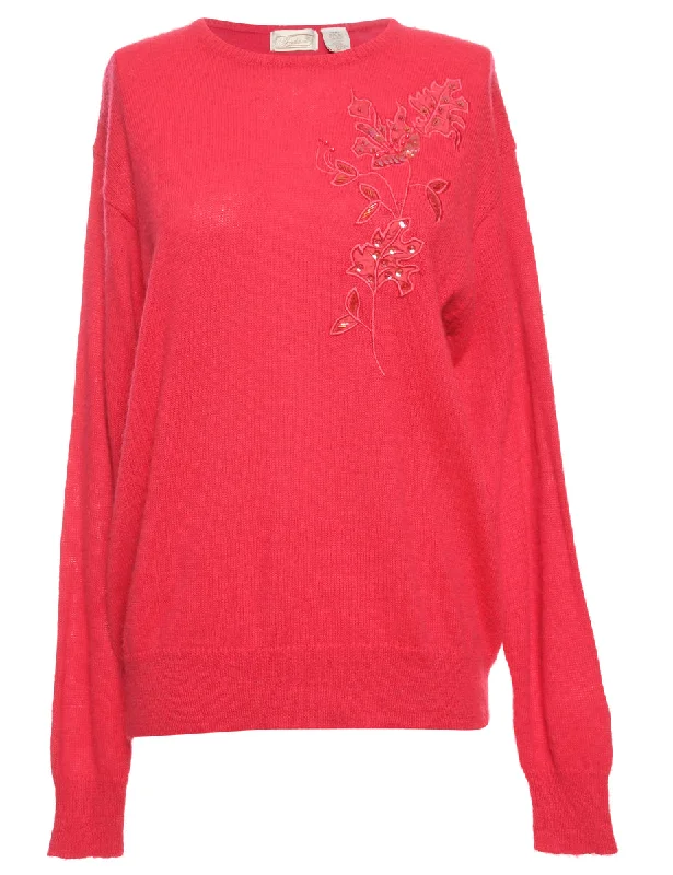 New Deal Pink Jumper - M