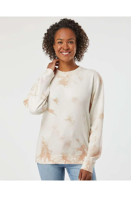 Weekend Bargains to Sizzle Independent Trading Co. Mens Tie-Dye Crewneck Sweatshirt - Dusty Pink Weekend Bargains to Sizzle Independent Trading Co. Mens Tie-Dye Crewneck Sweatshirt - Dusty Pink