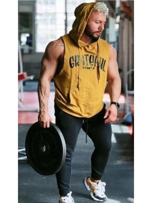 Weekend Deals That Sparkle "Grateful BKFJ" Sleeveless Hoodie