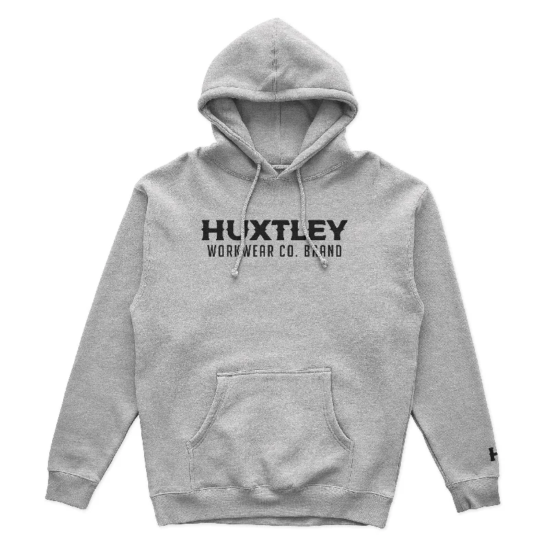 Weekend Offers That Please HX-717 Heavyweight Hoodie Smoke/ Black