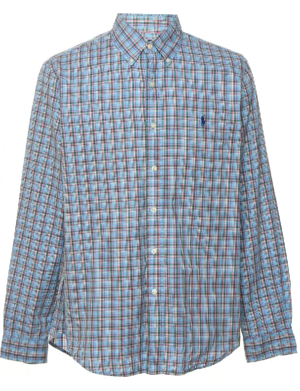 Weekend Savings Spree Ralph Lauren Multi-Colour Checked Shirt - L