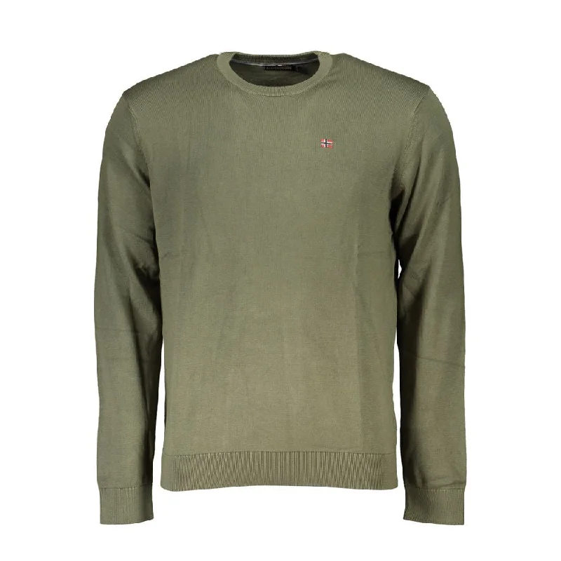 Napapijri Classic  Crew Neck Cotton Men's Sweater