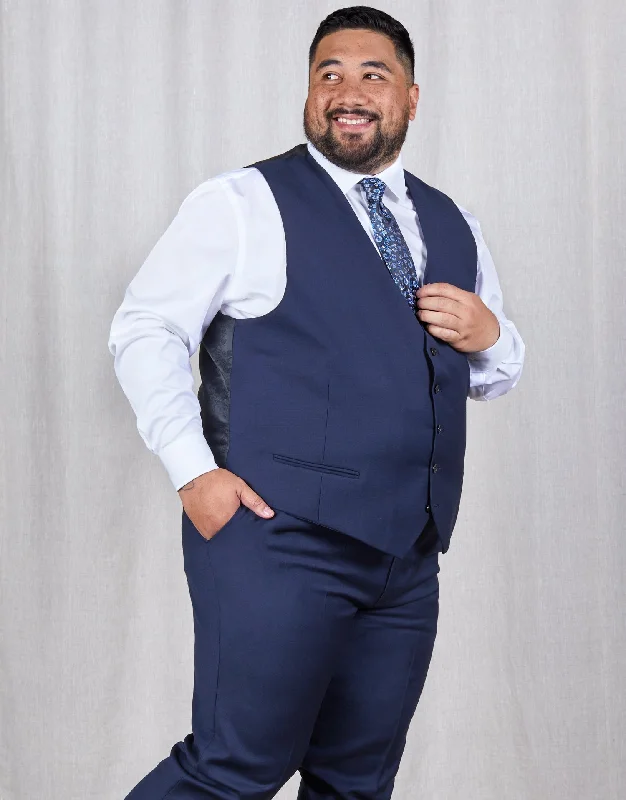 Weekend Savings Spectacular Churchill Blue Nailhead Waistcoat