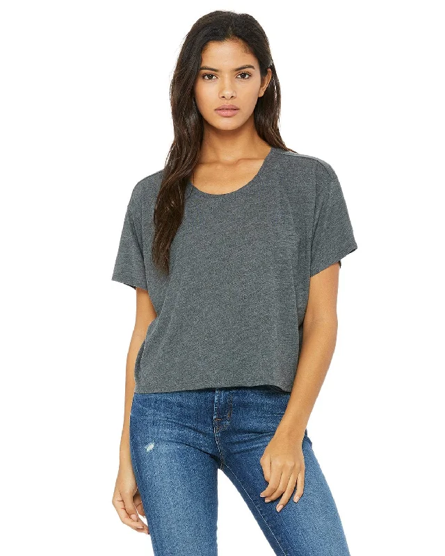 Unbeatable Prices Bella+Canvas Ladies Boxy T-Shirt | Drk Grey Heather