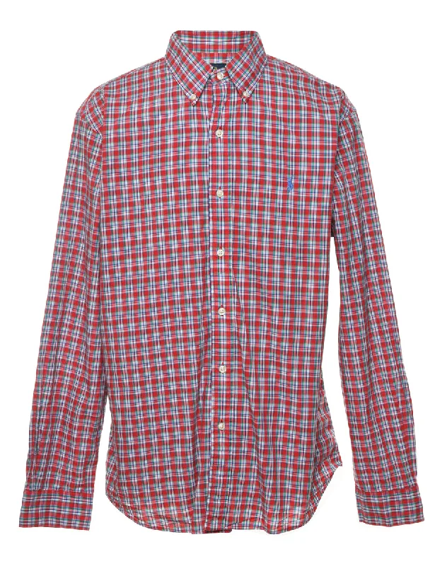 Year-End Deals Ralph Lauren Checked Shirt - L