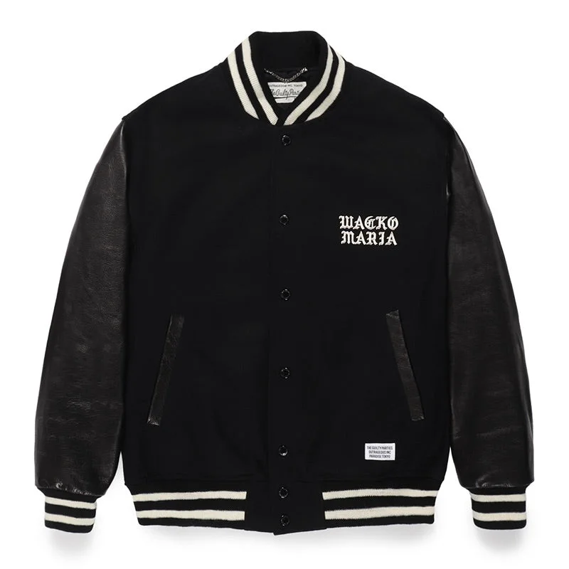 Weekend Deals That Amaze LEATHER VARSITY JACKET -B- ( TYPE-1 )