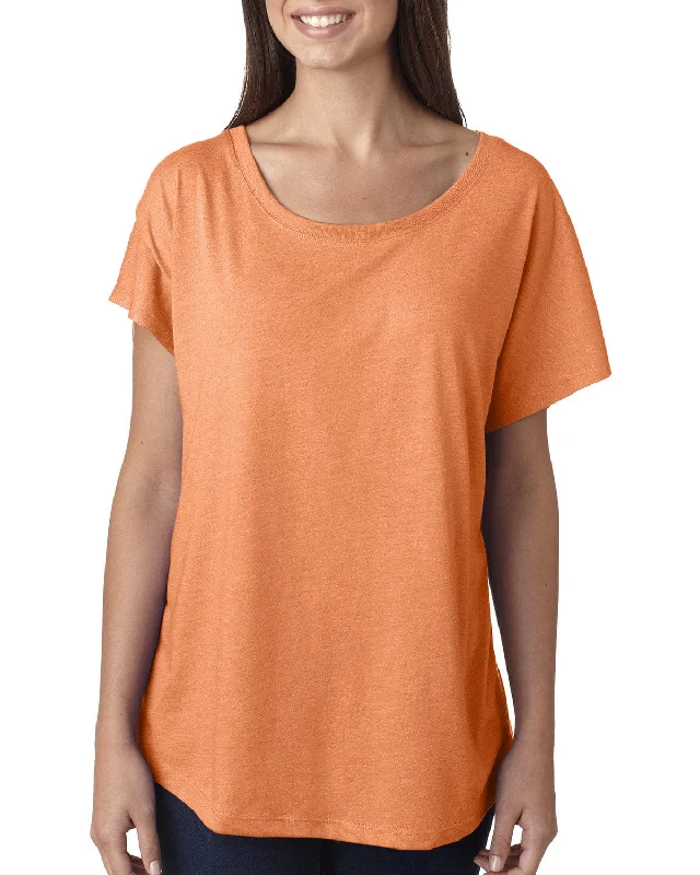 Next Level Ladies Triblend Dolman | Vin Light Orang