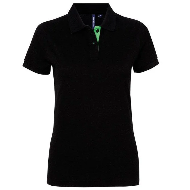 Asquith & Fox Women's Contrast Polo