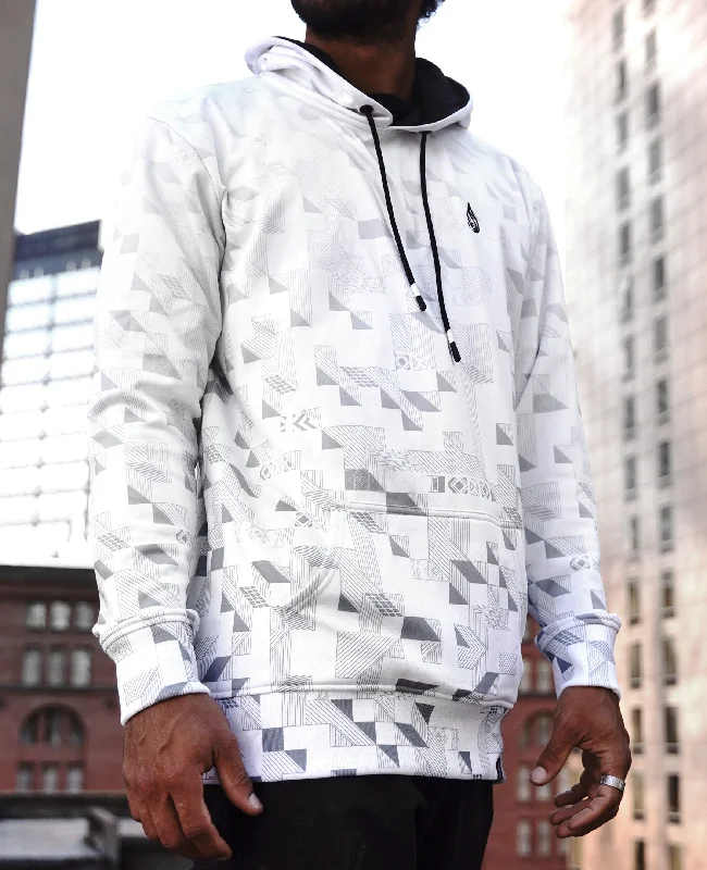 Weekend Discounts You Deserve Tek Sublimation Fleece Pullover Hoodie by Threyda