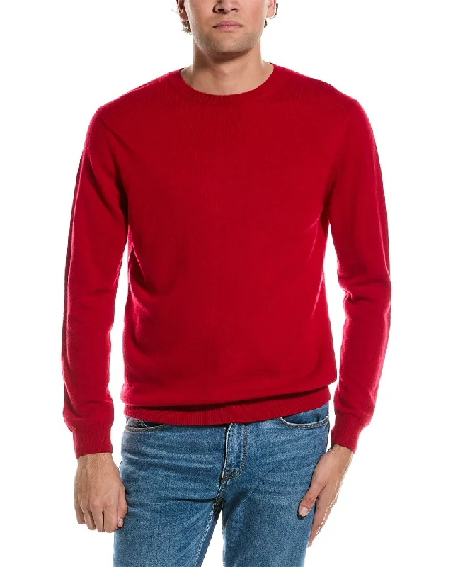 One-Day Only Forte Classic Crew Cashmere Sweater
