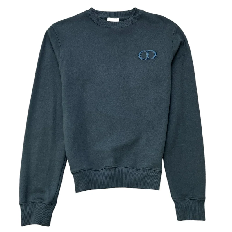 Unwind with Weekend Discounts Men's Cd Icon Jumper Green Size M