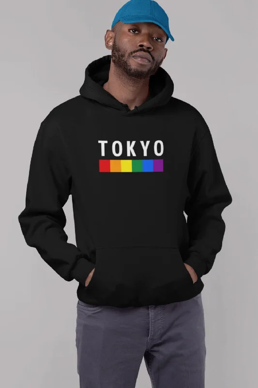 Weekend Discounts to Indulge In Tokyo Premium Non Zipper Black Hoodie