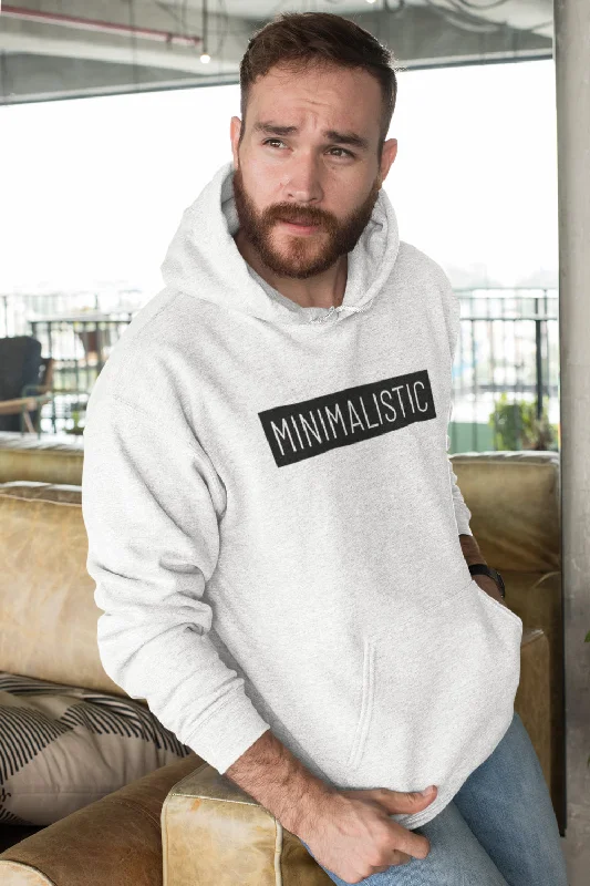 Bonus Offer Minimalistic Premium Non Zipper White Hoodie