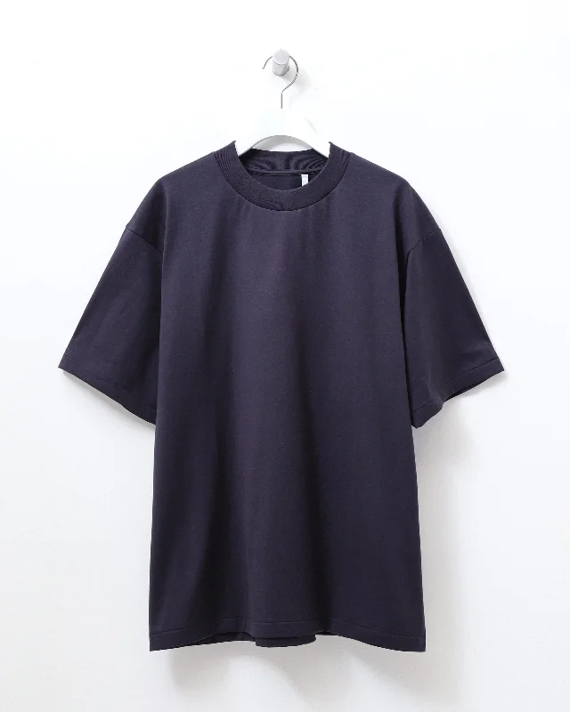 New Deal Suvin Supima Tube Tee Light NAVY