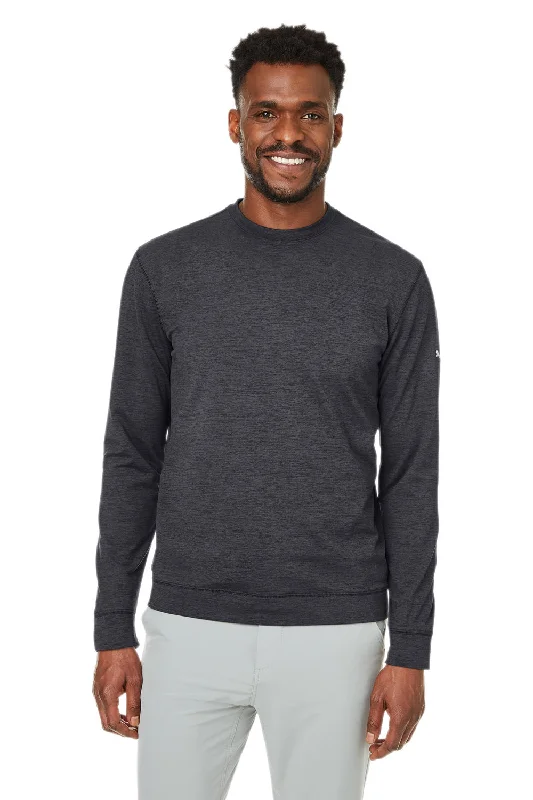 Bonus Offer Puma Mens Cloudspun Moisture Wicking Crewneck Sweatshirt - Heather Black