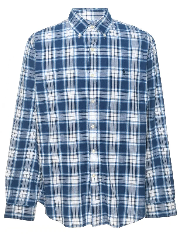Closeout Deal Ralph Lauren Checked Shirt - L