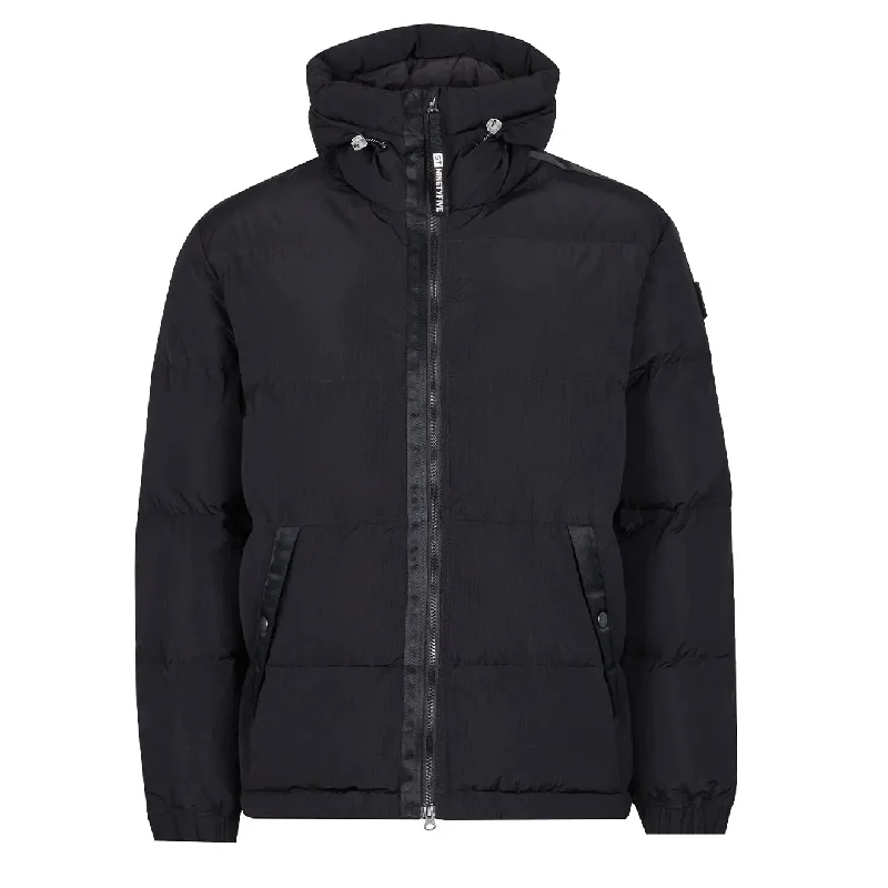 Stock Clearance ST95 Hooded Puffer Black