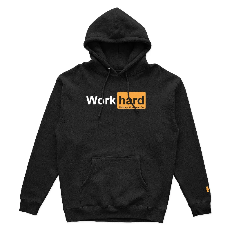 Your Weekend, Your Savings HX-717 Heavyweight Hoodie "Work Hard"