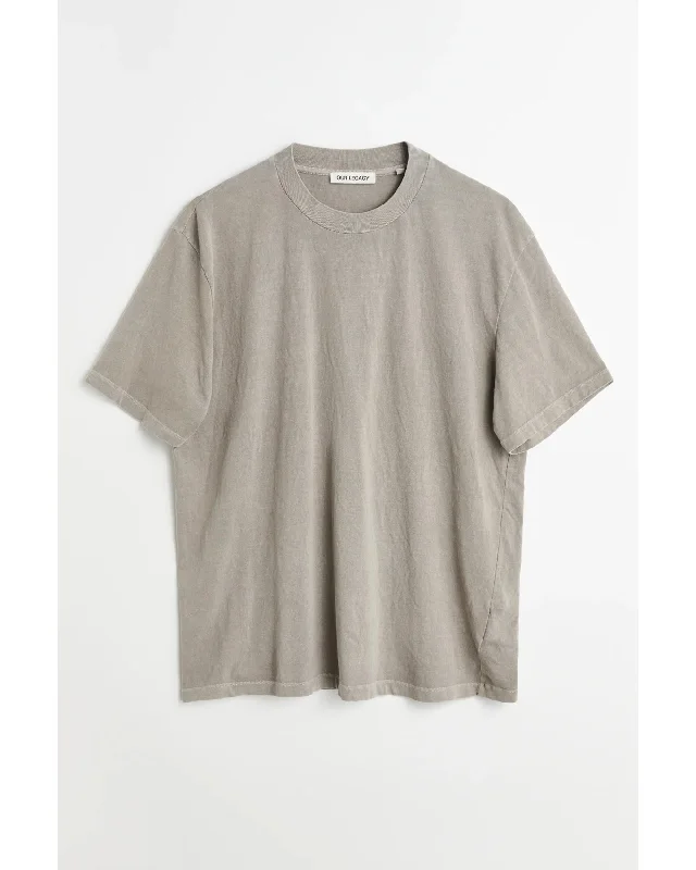 Price Slash BOX T-SHIRT Worn Grey Legacy Jersey